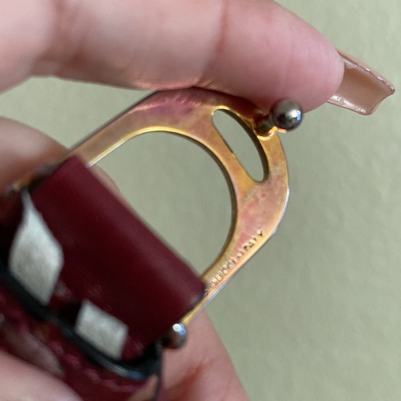 Gucci Maroon women’s belt - Picture 5 of 10